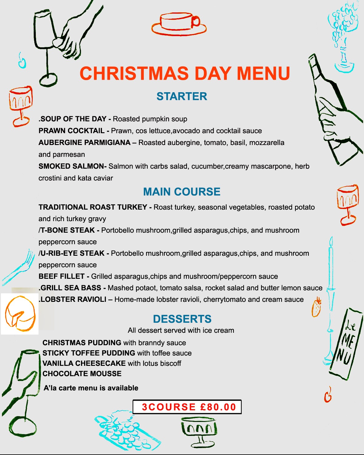 Christmas Menu